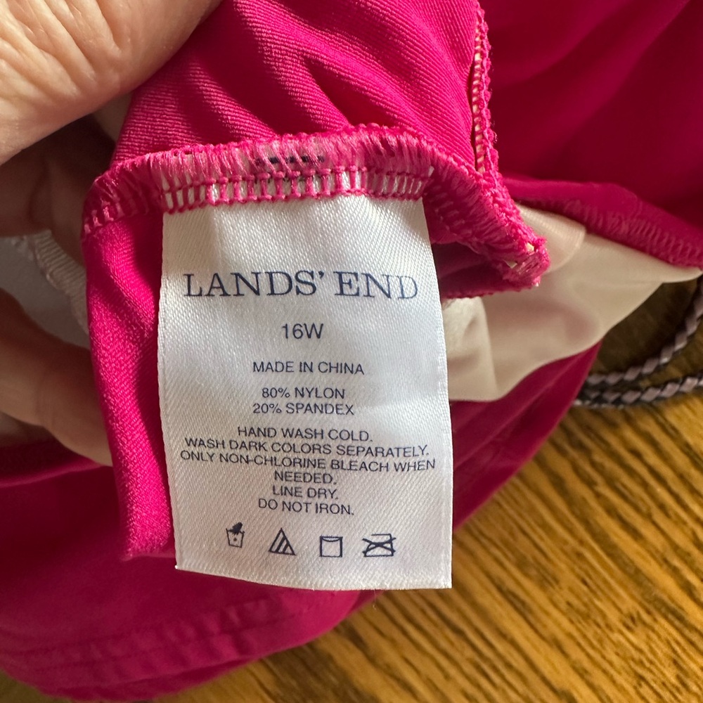 Lands' End Pink Dresskini - Picture 5 of 5